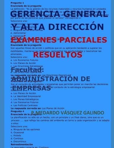 Gerencia General Y Alta Direcci