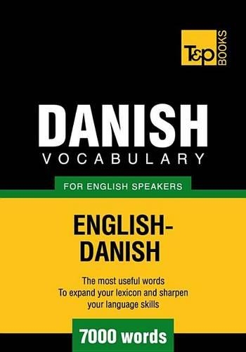 T&p English-Danish Vocabulary 7000 Words