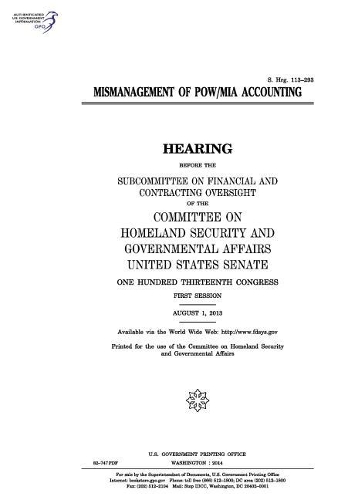 Mismanagement of POW/MIA Accounting