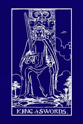 King of Swords: Tarot Journal Diary Log Book, Record and Interpret Readings, 3 Tarot Card Spread Journal
