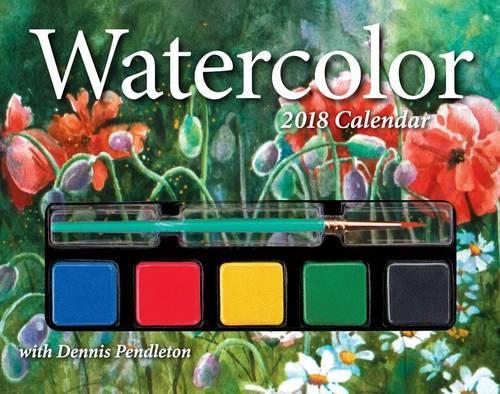 Watercolor 2018 Day-to-Day Calendar