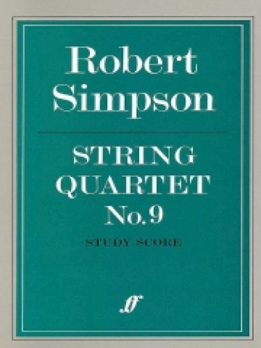 String Quartet No. 9: Study Score