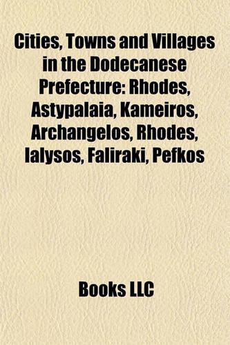 Cities, Towns and Villages in the Dodecanese Prefecture