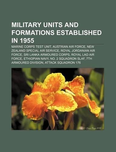 Military Units and Formations Established in 1955