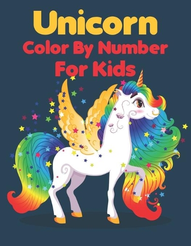 Unicorn Color By Number For Kids