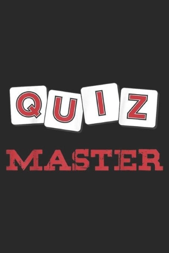 Quiz Master: Quiz Master Game Show Trivia Fun Gift Present Journal/Notebook Blank Lined Ruled 6x9 100 Pages