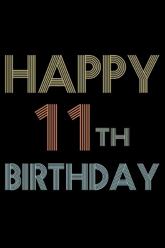 Happy 11th Birthday