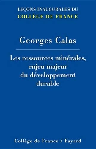 Les Ressources Minerales, Enjeu Majeur Du Developpement Durable