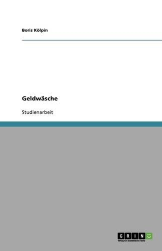 Geldwäsche