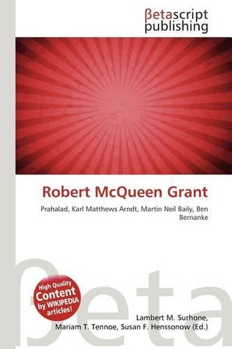 Robert McQueen Grant: (English)