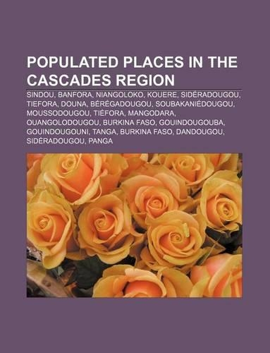 Populated Places in the Cascades Region