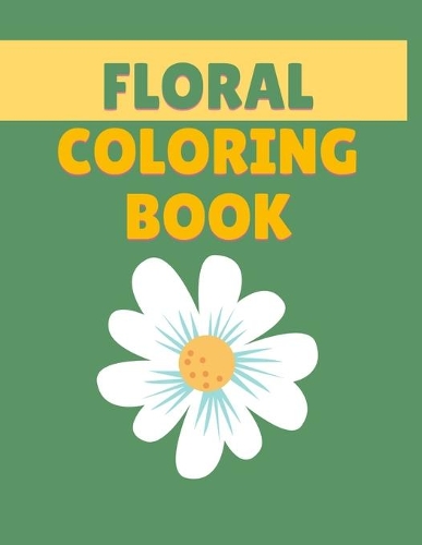 floral coloring book