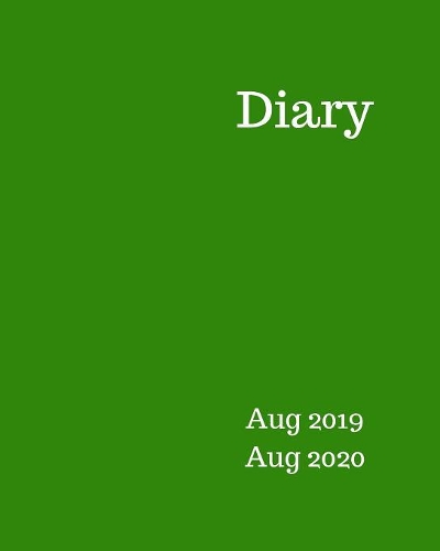 Diary Aug 2019-Aug 2020