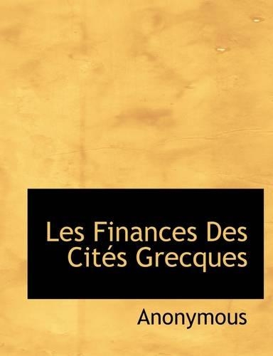 Les Finances Des Cit?'s Grecques
