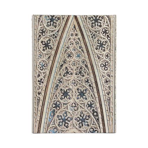 Vault of the Milan Cathedral (Duomo di Milano) Midi Lined Hardback Journal (Wrap Closure)