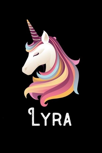 Lyra: Personalized Custom Name Unicorn Themed Monthly 2020 Planner (Calendar, To Do List, Monthly Budget, Grocery List, Yearly Financial Goals) Gift for G