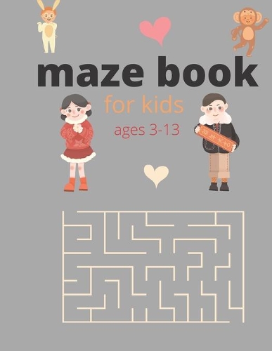 maze book for kids ages 3-13