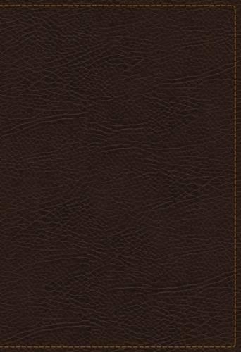 KJV, The King James Study Bible, Bonded Leather, Brown, Thumb Indexed, Red Letter, Full-Color Edition