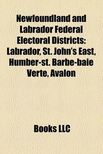 Newfoundland and Labrador Federal Electoral Districts