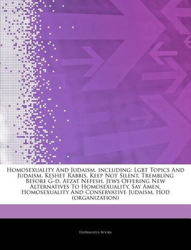 Articles on Homosexuality and Judaism, Including