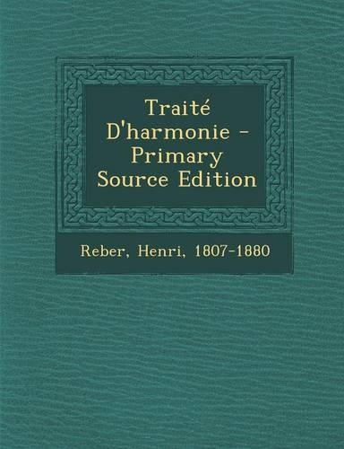 Traité D'harmonie: (French)