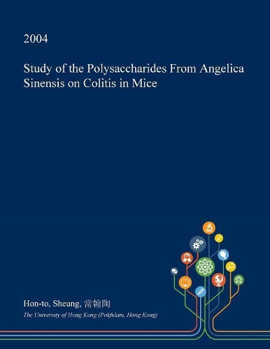 Study of the Polysaccharides from Angelica Sinensis on Colitis in Mice
