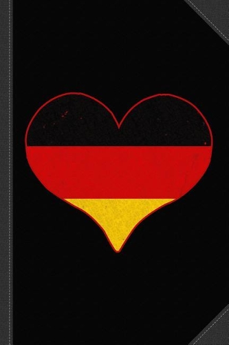 I Love Germany Flag Journal Notebook