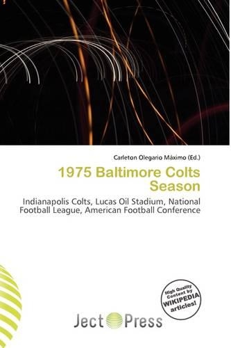 1975 Baltimore Colts Season