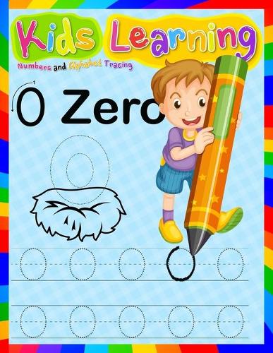 Kids Learning Numbers and Alphabet Tracing
