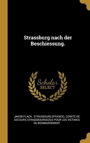 Strassburg nach der Beschiessung.