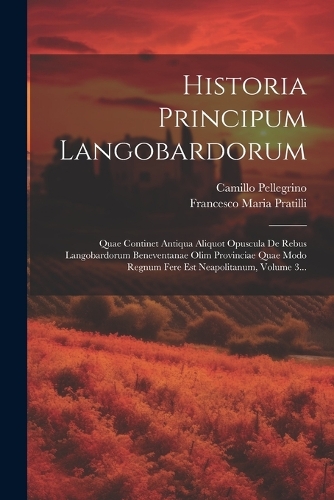 Historia Principum Langobardorum: Quae Continet Antiqua Aliquot Opuscula De Rebus Langobardorum Beneventanae Olim Provinciae Quae Modo Regnum Fere Est Neapolitanum, Volume 3...