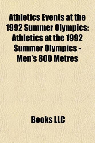Athletics Events at the 1992 Summer Olympics