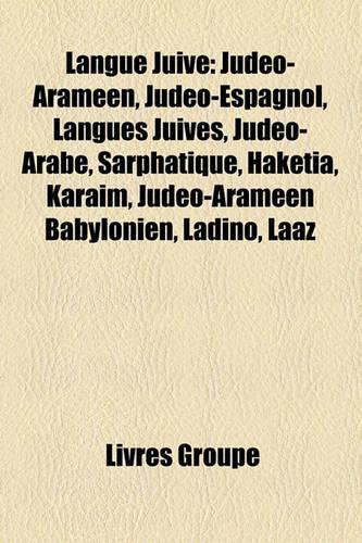 Langue Juive