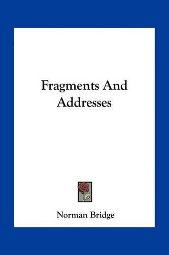Fragments And Addresses