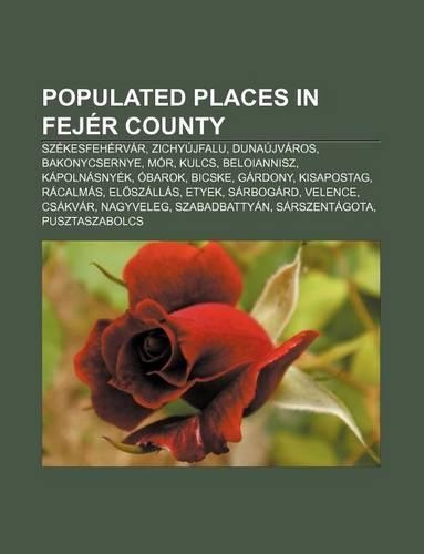 Populated Places in Fejer County