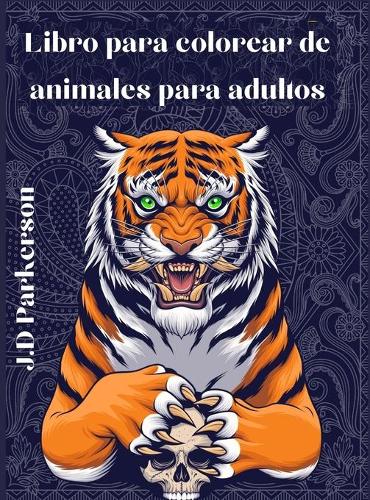 Libro para colorear de animales para adultos