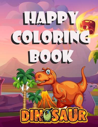 Happy Coloring Book, Dinosaur