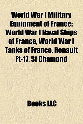 World War I Military Equipment of France