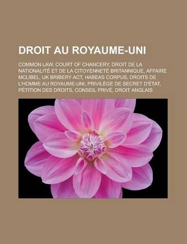 Droit Au Royaume-Uni