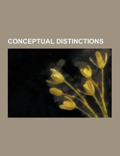 Conceptual Distinctions