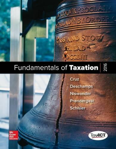 MP Fundamentals of Taxation 2016 Edition with Taxact CD-ROM