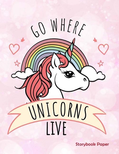 Go Where Unicorns Live Storybook Paper
