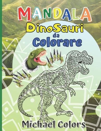 Mandala Dinosauri da Colorare