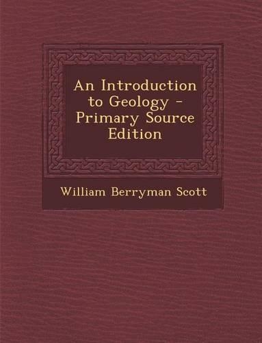 Introduction to Geology