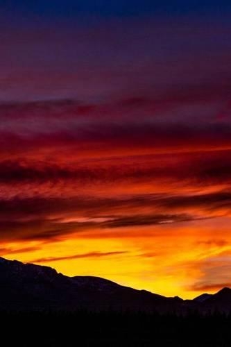 A Beautiful Sunset in the Tatry Mountains, Poland