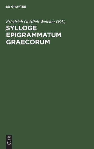 Sylloge Epigrammatum Graecorum