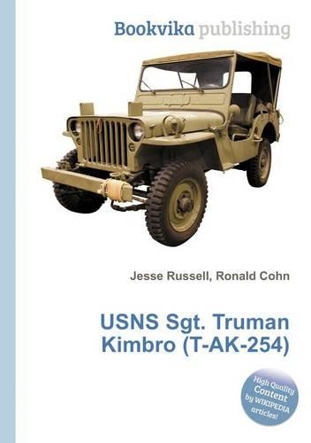 Usns Sgt. Truman Kimbro (T-Ak-254): (English)