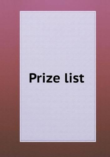 Prize list
