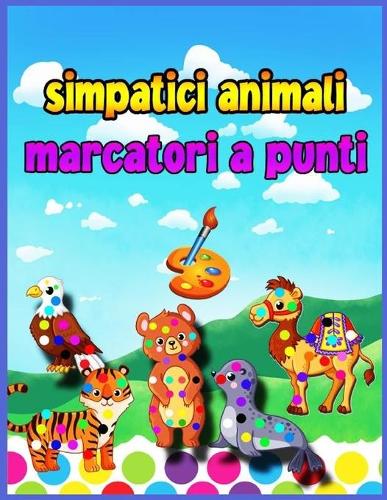 Marcatori a punti con animali carini