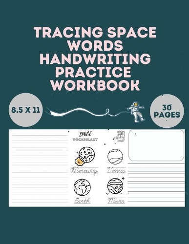 Tracing Space Words Handwriting Practice workbook